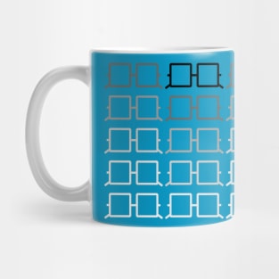 Square glasses (repeat) Mug